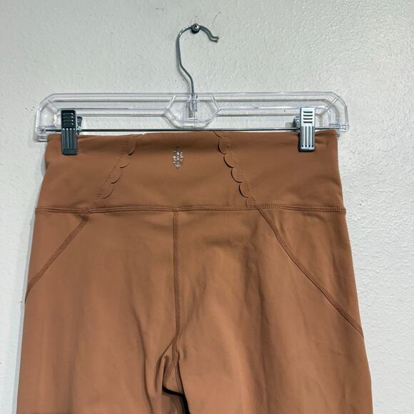 Free People Movement Beige Leggings Sz S - Picture 2 of 11